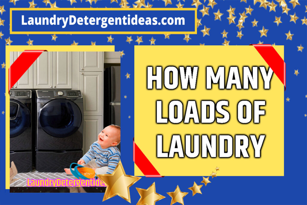 How Many Loads of Laundry Per Week or Day Average Person Calculation