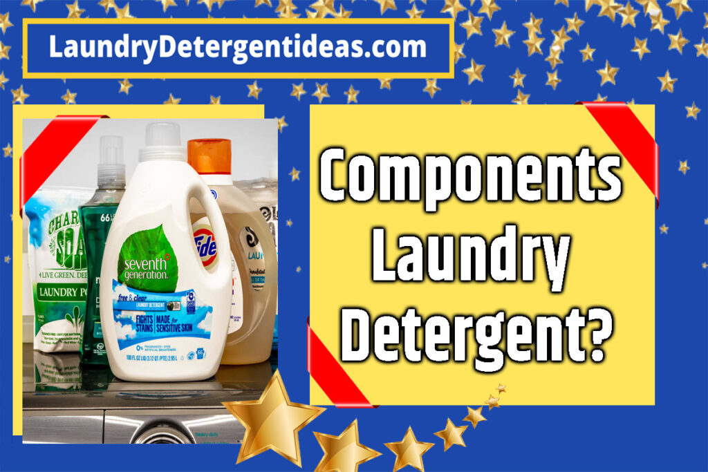 laundry detergent components