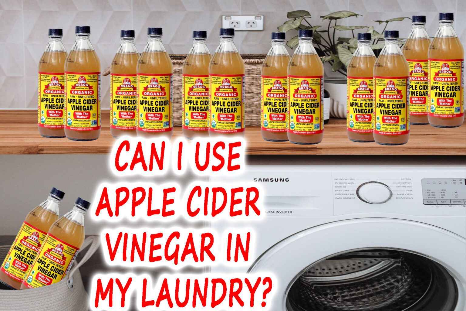 Can I Use Apple Cider Vinegar In My Laundry 