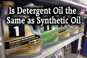 Is Detergent Oil the Same as Synthetic Oil