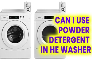 Can I Use Powder Detergent In HE Washer