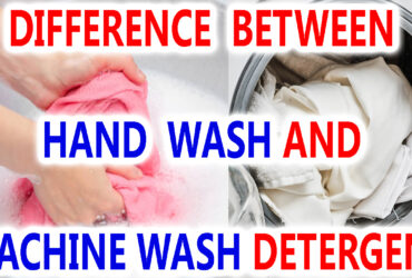 difference between hand wash and machine wash detergent