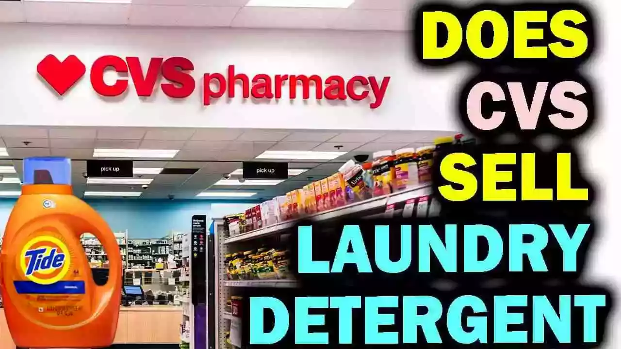 does cvs sell laundry detergent