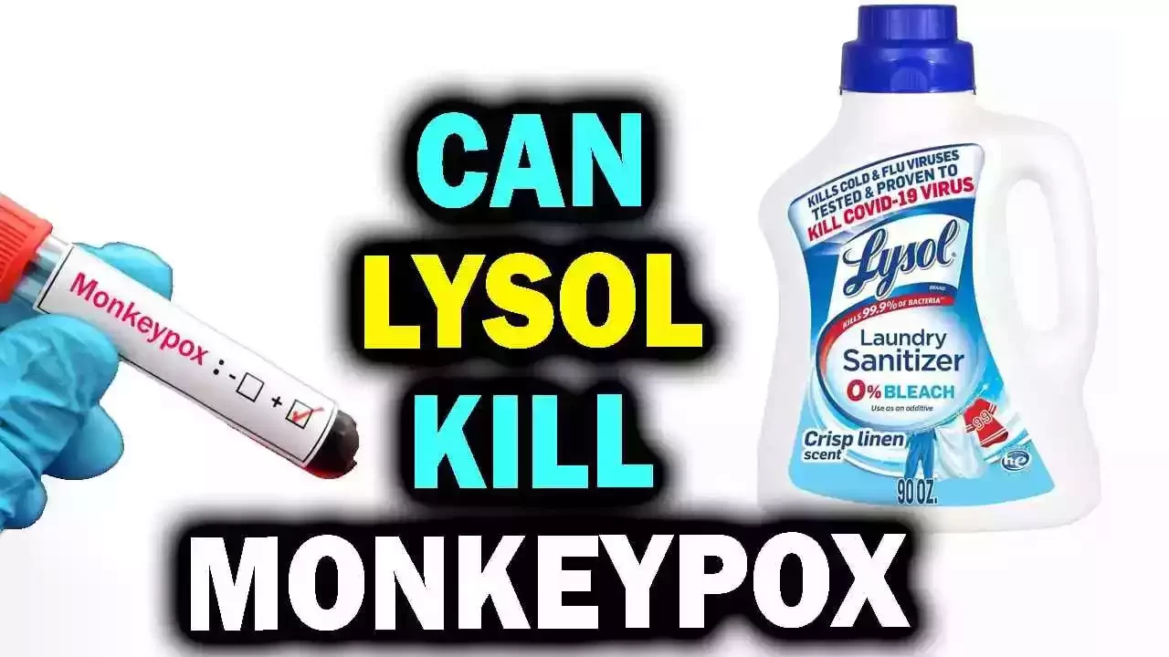 can lysol kill monkeypox