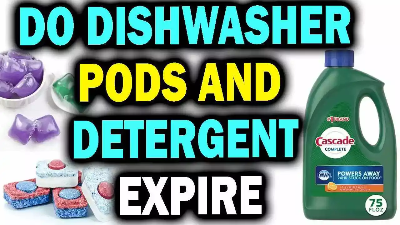 do dishwasher pods expire