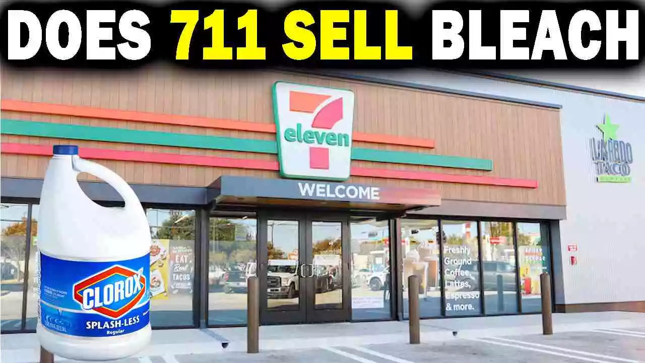 does 711 sell bleach